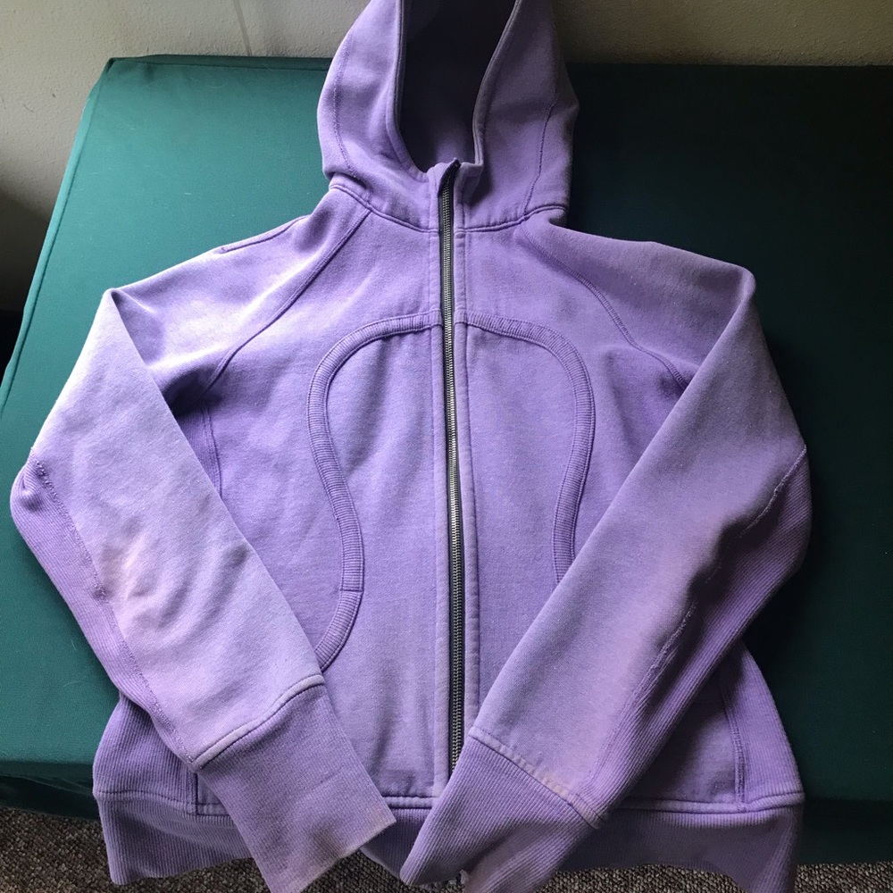 Lululemon purple scuba hoody